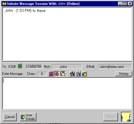 Message Dialog