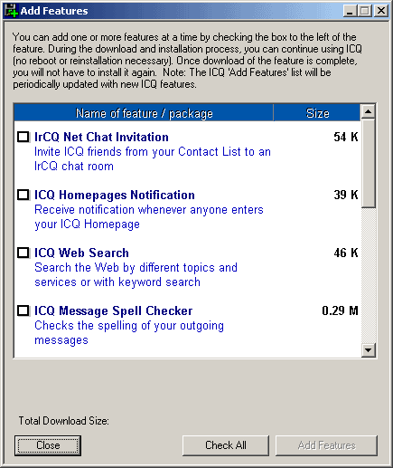 Add Features