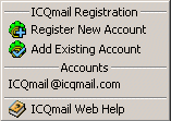 ICQmail Menu