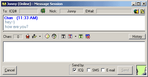 Message Dialog