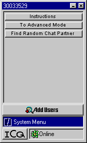 ICQ - Main Window (Contact List)