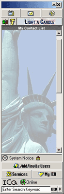 Statue of Liberty ICQ Skin