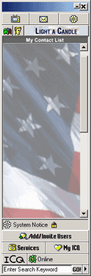 U.S. Flag ICQ Skin