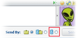 ICQ message window